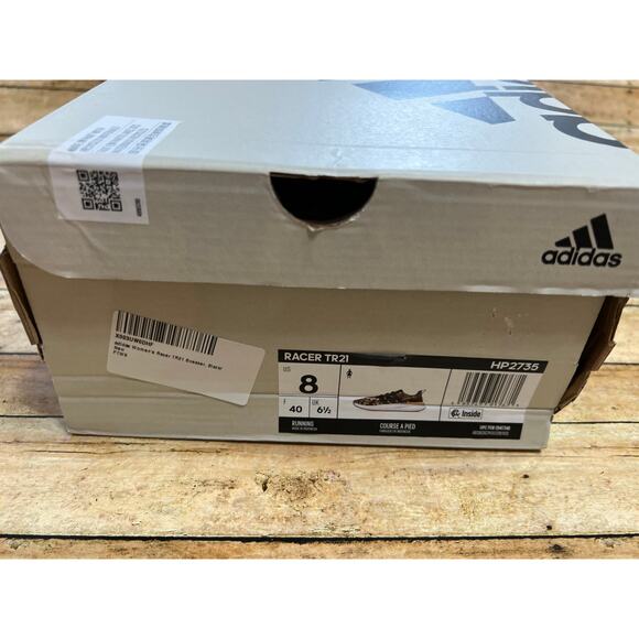 Adidas Women's Racer TR21 Leopard Animal Print Sneaker Running Shoe Size 8 - Picture 11 of 11